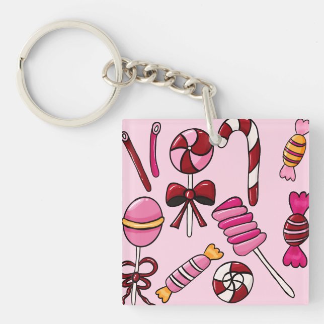 Porte-clefs Bonbons mignons (Devant)