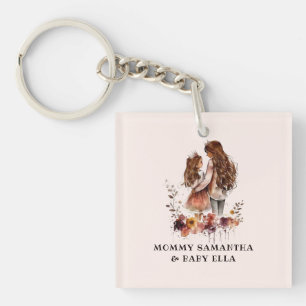 Porte-clefs Bond adorable maman et fille (10)