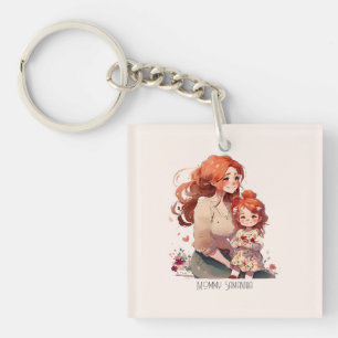Porte-clefs Bond adorable maman et fille (13)
