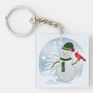 Porte-clefs Bonhomme de neige