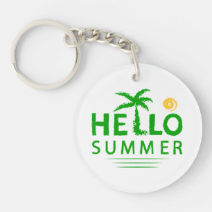 Porte-clefs Bonjour été