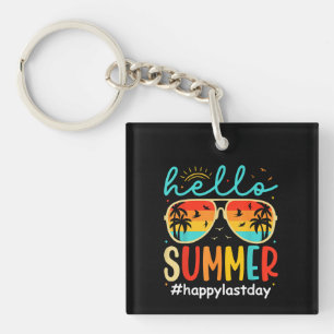 Porte-clefs Bonjour Été Joyeux Dernier jour de l'étudiant scol