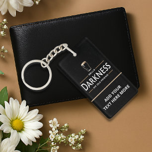 Porte-clefs Bonjour obscurité mon vieil ami drôle de St Patric