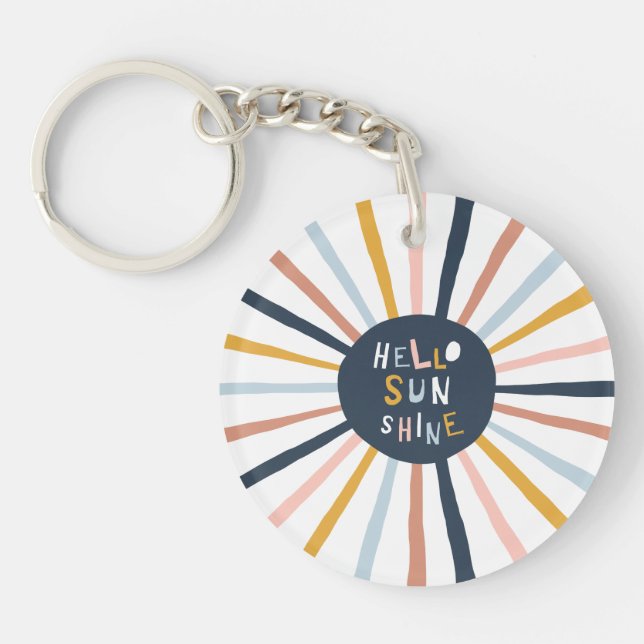Porte-clefs Bonjour Sunshine (Devant)