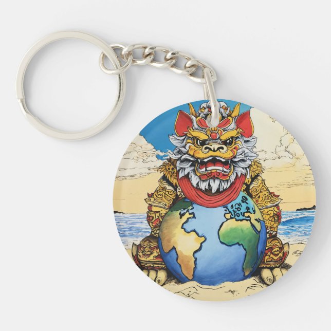 Porte-clefs Bonjour Uchinanchu (Devant)