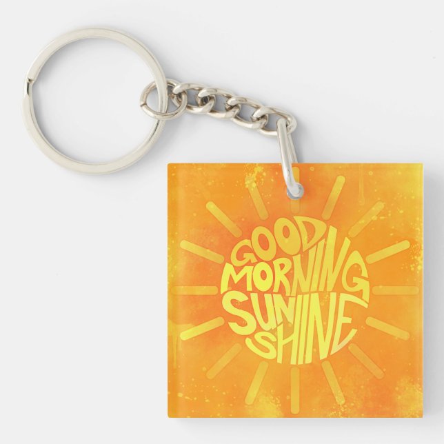 Porte-clefs Bonne nuit, Sunshine ! (Devant)