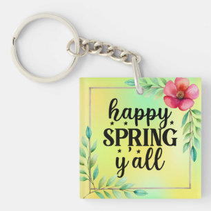 Porte-clefs Bonne printemps Y'all-67210