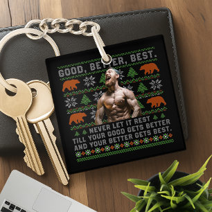 Porte-clefs Bons Meilleurs Superbes Photos de Costumes de Noël