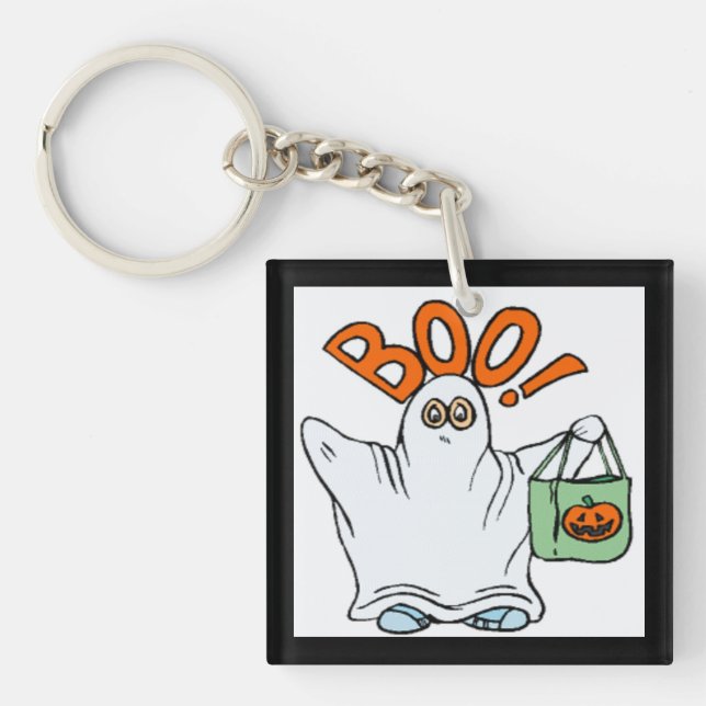 PORTE-CLEFS BOO ! FANTÔME (Devant)