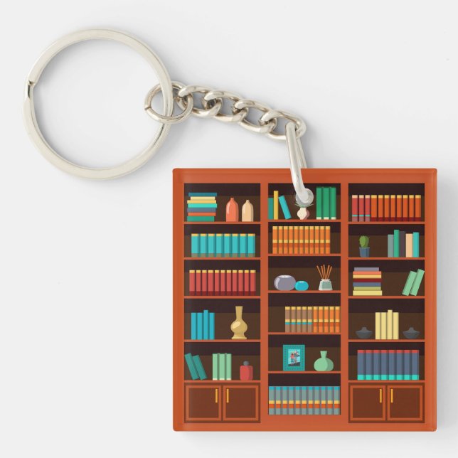 Porte-clefs Book Lover’s Botablette Porte - clé (Devant)