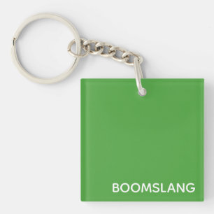 Porte-clefs Boomslang green color