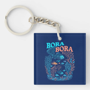 Porte-clefs Bora Bora Coral Reef