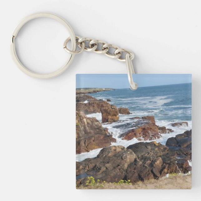 Porte-clefs Bord de mer français en Vendée (Devant)