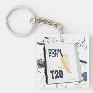 Porte-clefs Born For T20 Cricket Graphic Tee