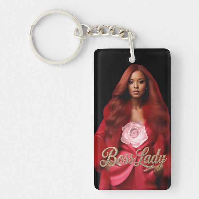 Porte-clefs Boss Lady Acrylic Keychain (Devant)