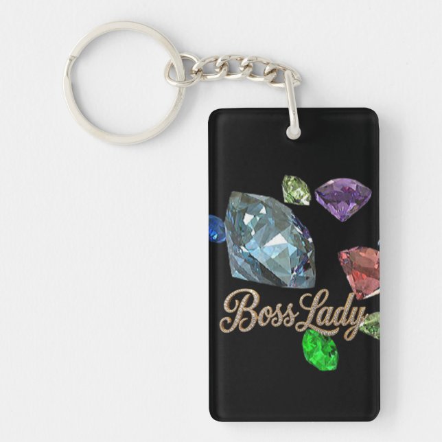 Porte-clefs Boss Lady Acrylic Keychain (Devant)