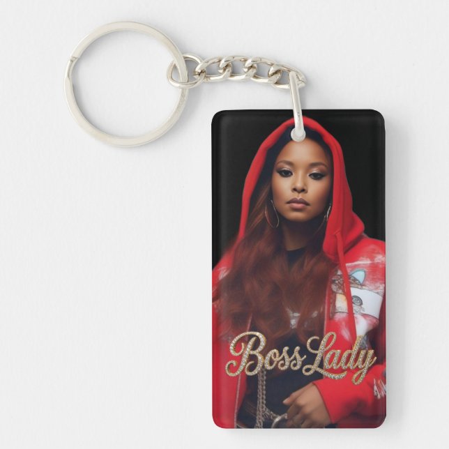 Porte-clefs Boss Lady Acrylic Keychain (Devant)