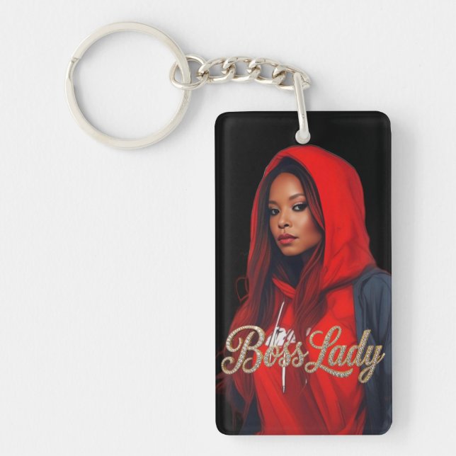 Porte-clefs Boss Lady Acrylic Keychain (Devant)