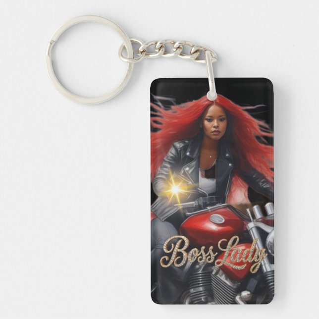 Porte-clefs Boss Lady Acrylic Keychain (Devant)