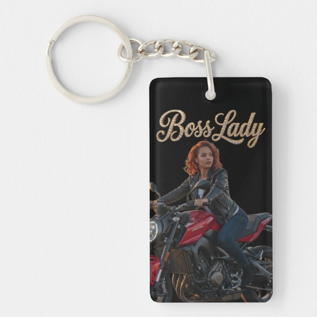 Porte-clefs Boss Lady Acrylic Keychain (Devant)