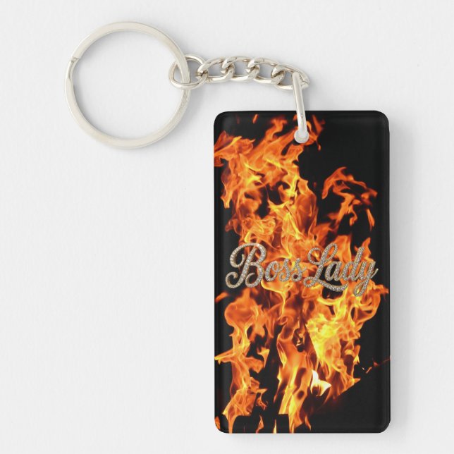 Porte-clefs Boss Lady Acrylic Keychain (Devant)