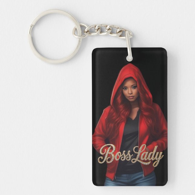 Porte-clefs Boss Lady Acrylic Keychain (Devant)