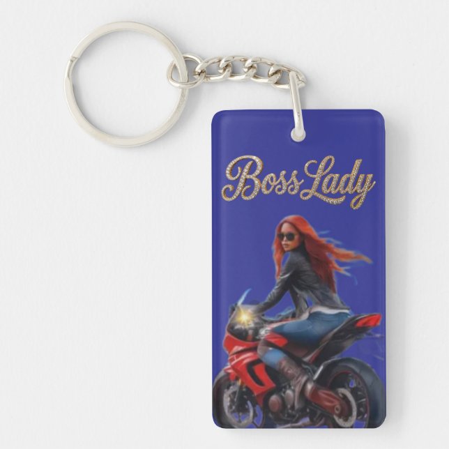 Porte-clefs Boss Lady Acrylic Keychain (Devant)