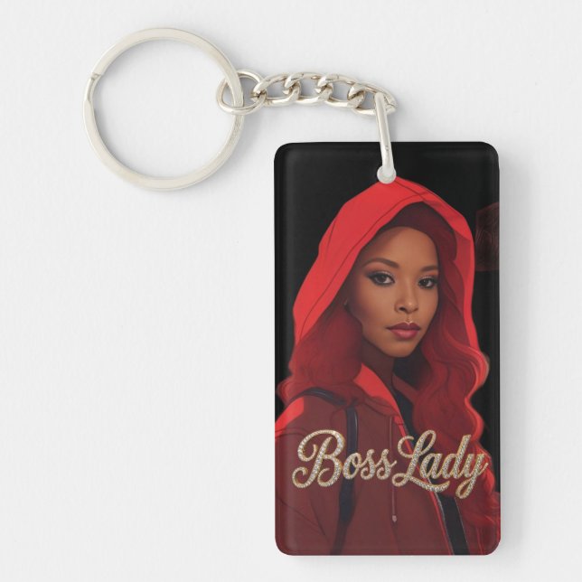 Porte-clefs Boss Lady Acrylic Keychain (Devant)