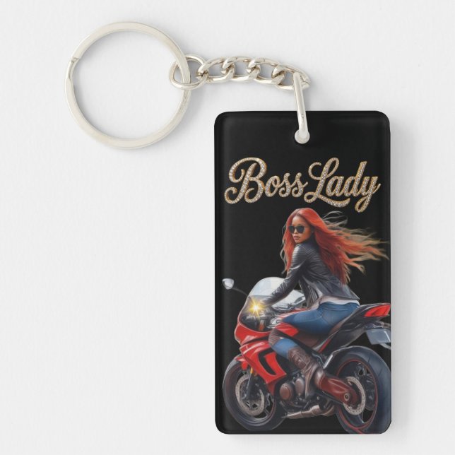Porte-clefs Boss Lady Acrylic Keychain (Devant)