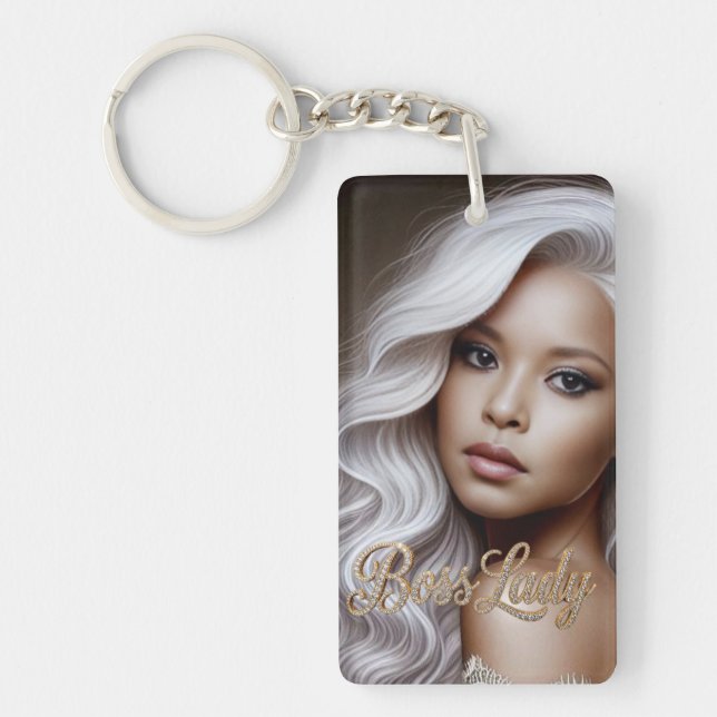 Porte-clefs Boss Lady Acrylic Keychain (Devant)