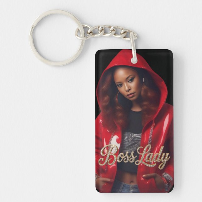 Porte-clefs Boss Lady Acrylic Keychain (Devant)