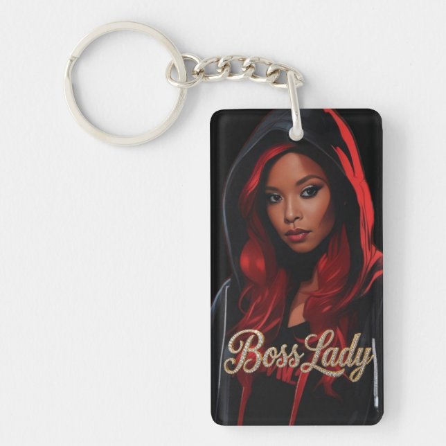 Porte-clefs Boss Lady Acrylic Keychain (Devant)