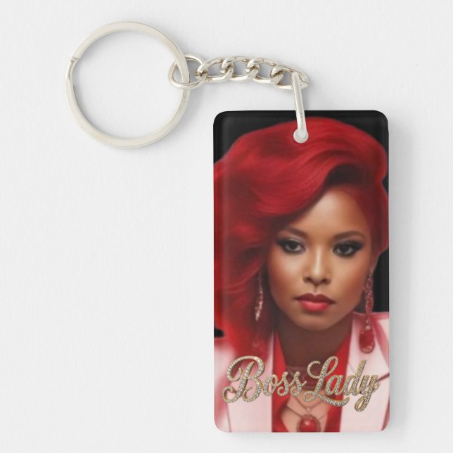 Porte-clefs Boss Lady Acrylic Keychain (Devant)