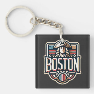 Porte-clefs Boston Massachusetts Paul Revere