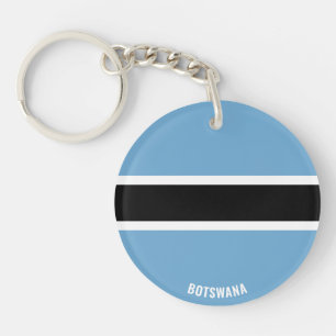 Porte-clefs Botswana Drapeau charmant patriotique