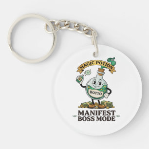 Porte-clefs Botto Manifest Mode Patron Dessin Animé Rétro 1930