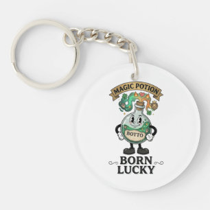 Porte-clefs Botto Né Chanceux Potions Magiques Mascotte Dessin
