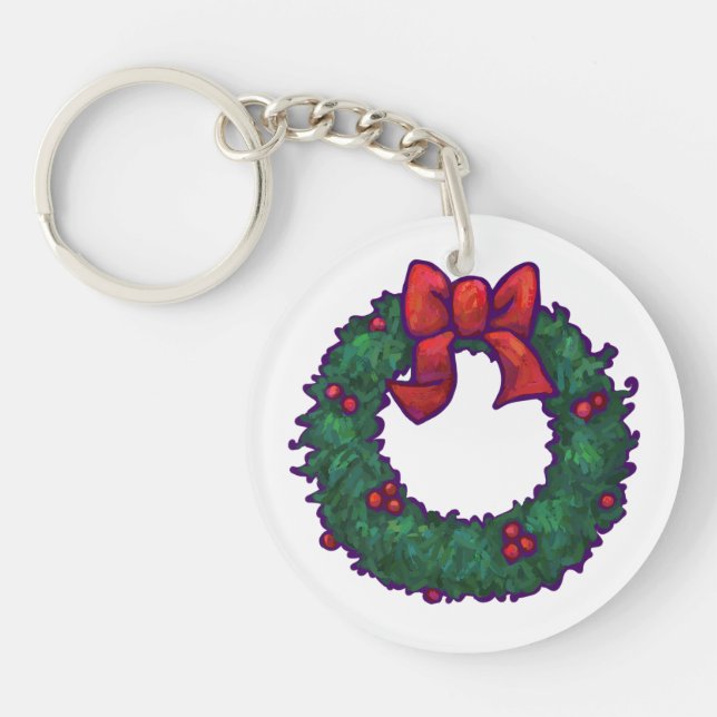 Porte-clefs Boughs de Holly (Devant)