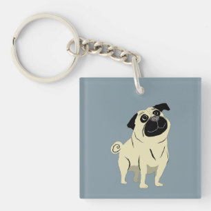 Porte-clefs Bouledogue