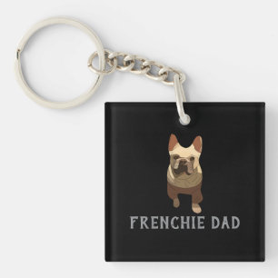 Porte-clefs Bouledogue Français, Papa Frenchie