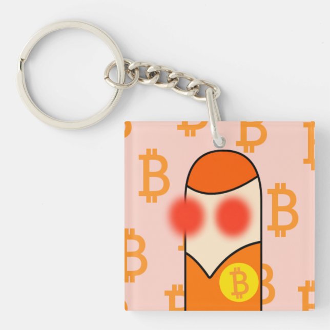 Porte-clefs bouman166 Bitcoiner icon (Devant)