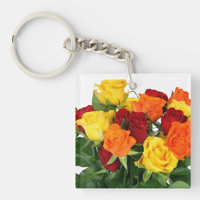 Porte-clefs Bouquet de fleurs (Devant)