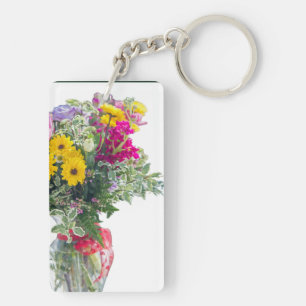 Porte-clefs Bouquet de fleurs coupées