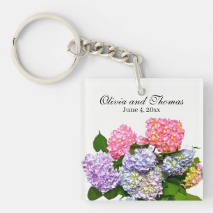 Porte-clefs Bouquet Hydrangea