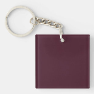 Porte-clefs Bourgogne framboise, Bourgogne solide