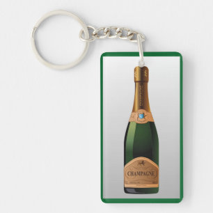 PORTE-CLEFS BOUTEILLE DE CHAMPAGNE