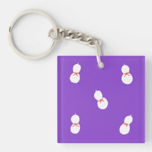 Porte-clefs Bouteille Gourd avec Motif de ruban