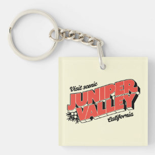 Porte-clefs Boutique cadeaux "Visit Pittoresque Juniper Valley