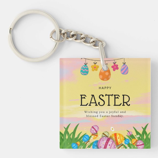 Porte-clefs Bouton (Devant)