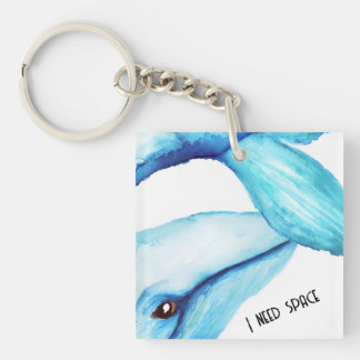Porte-clefs Bouton Baleine
